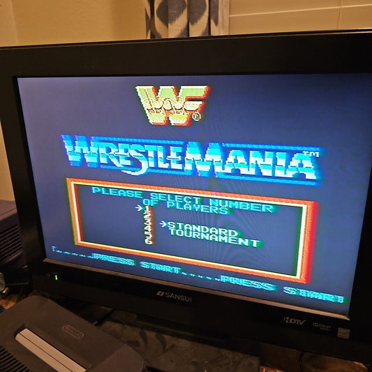 WWF WrestleMania (Nintendo Entertainment System, 1988) With Sleeve