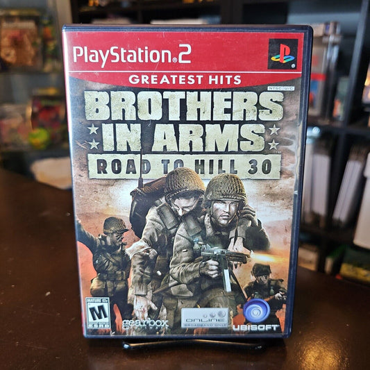 Brothers in Arms: Road To Hill 30 (Sony PlayStation 2, 2005) PS2 Complete Tested