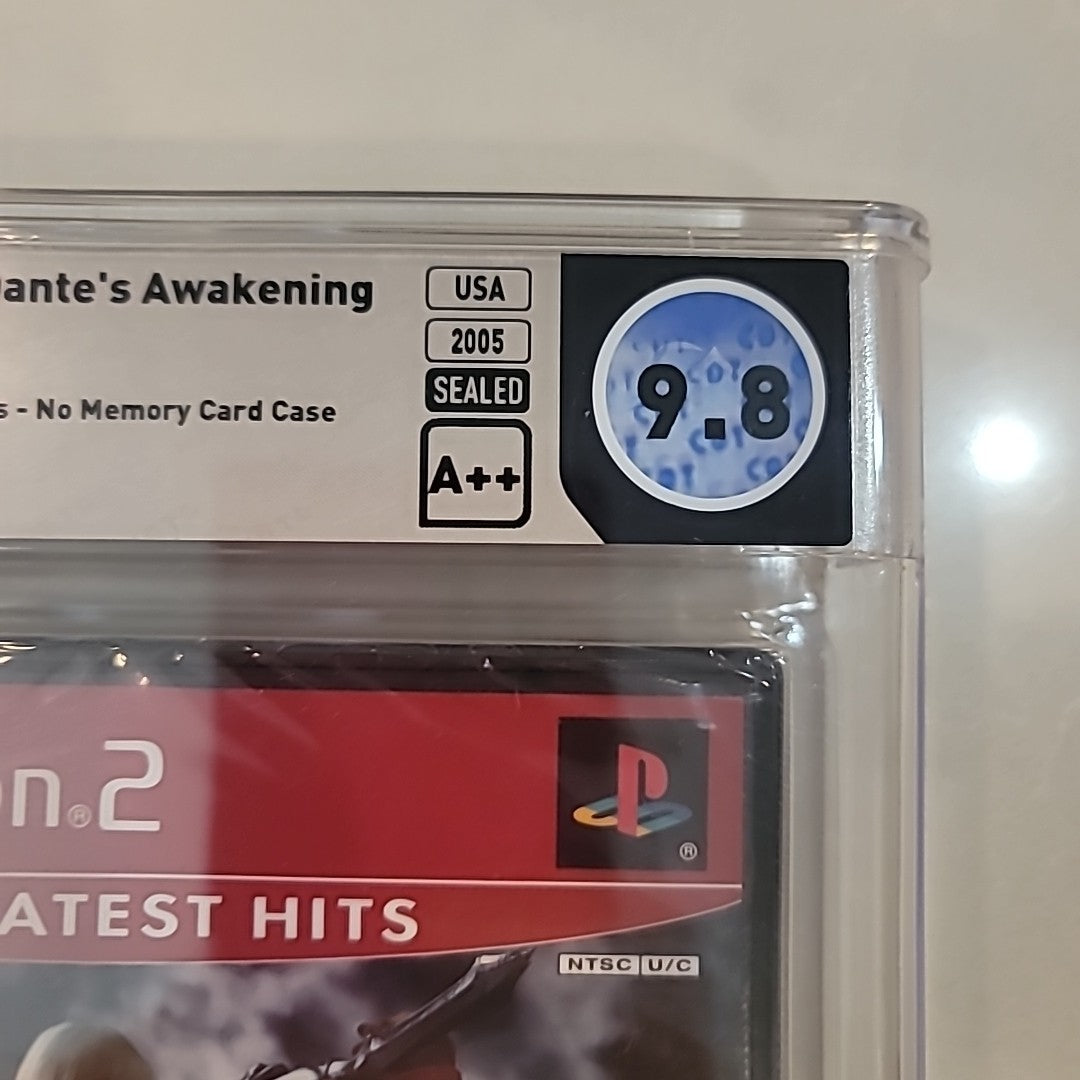 Devil May Cry 3 DMC Capcom GH Dante's Awakening PS2 New Sealed VGA WATA A++ 9.8