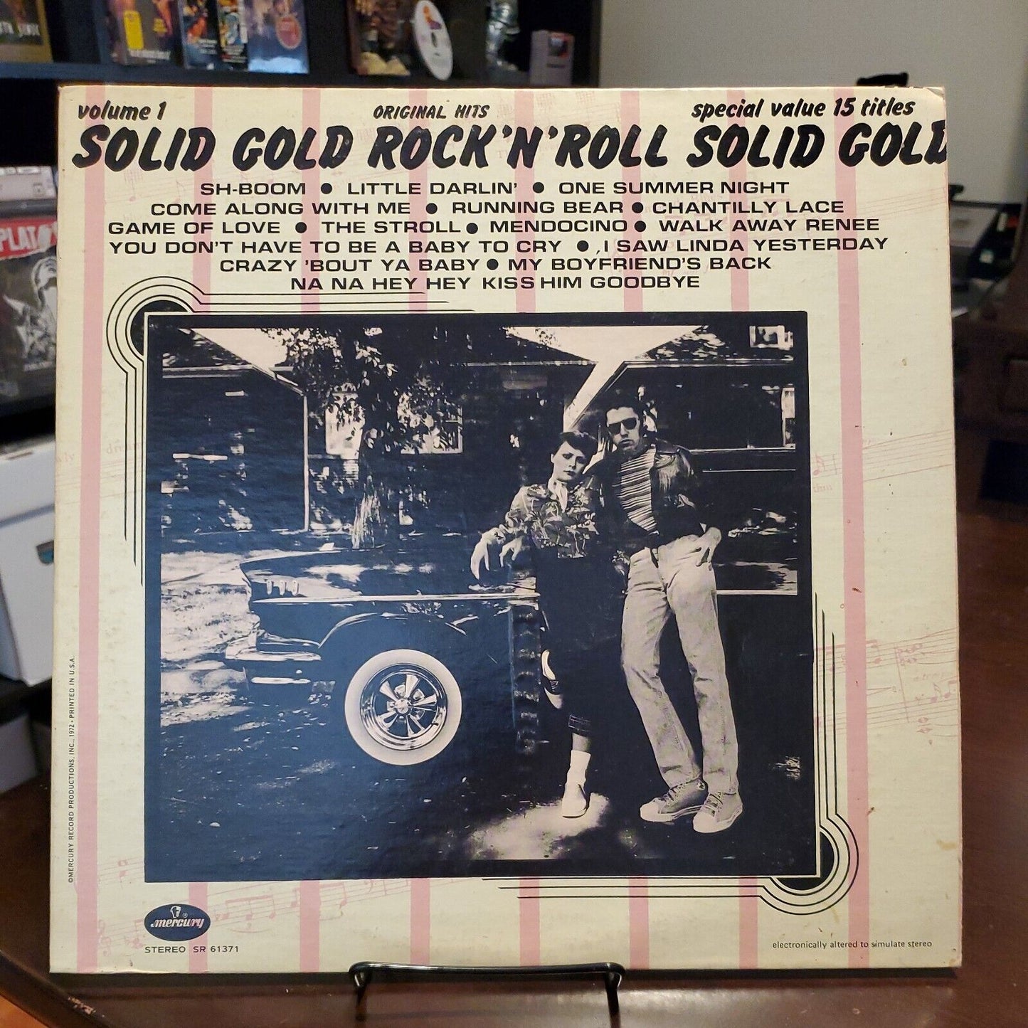 Solid Gold Rock 'N' Roll Volume 1, vinyl LP, Mercury, Compilation