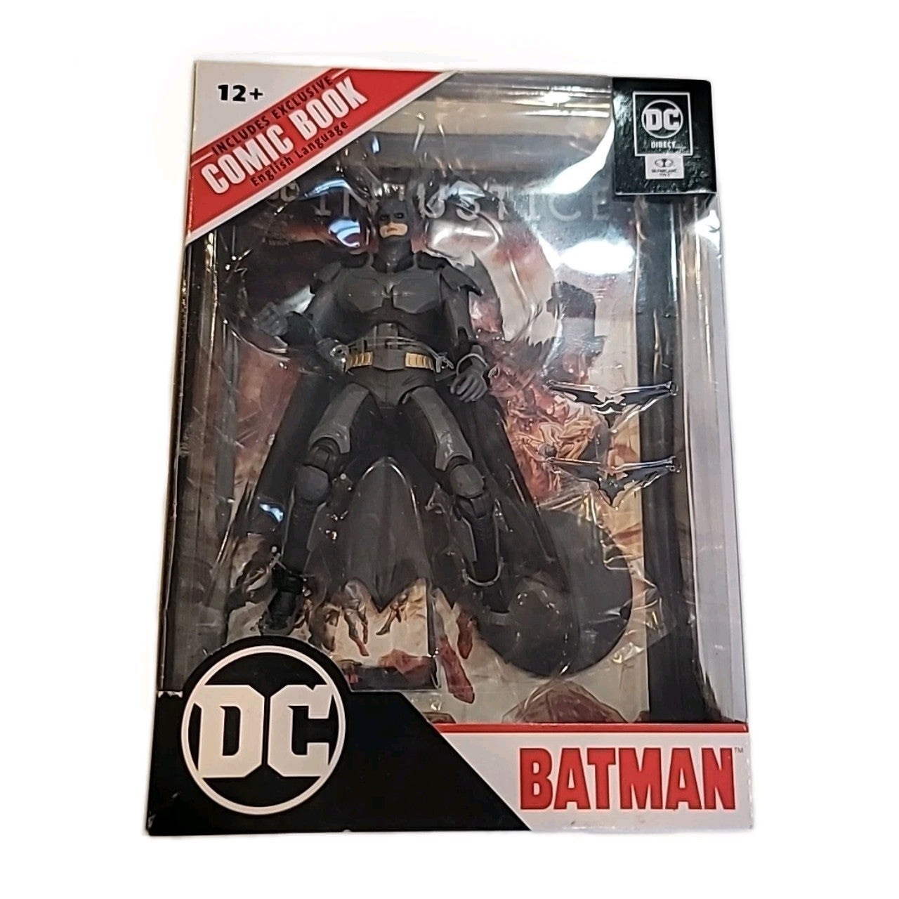DC Multiverse McFarlane Batman Injustice 2 +Comic Page Punchers 