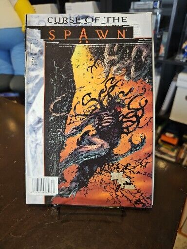 CURSE OF THE SPAWN #21 NEWSSTAND EDITION  Scarce HTF Todd McFarlane See Pictures