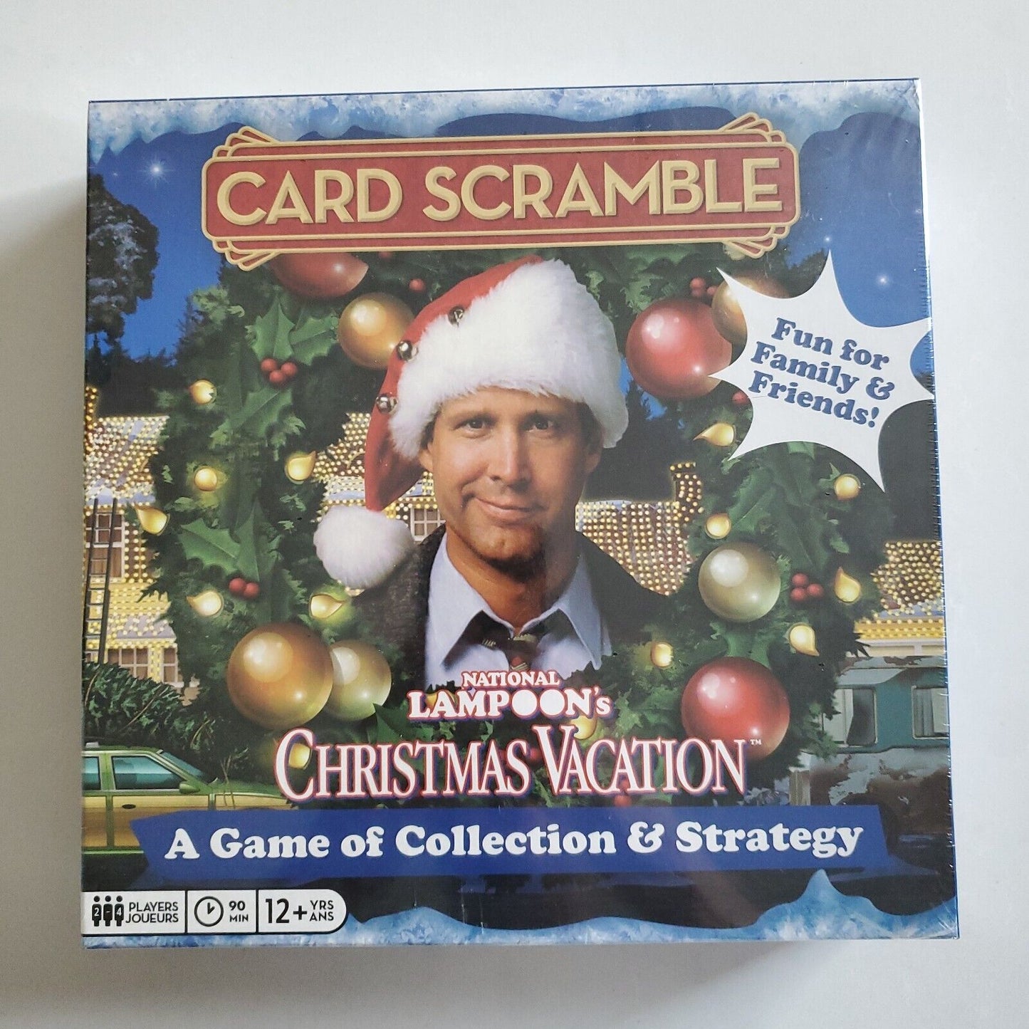 National Lampoon's Christmas Vacation Card Scramble Board Game New Factory Seal