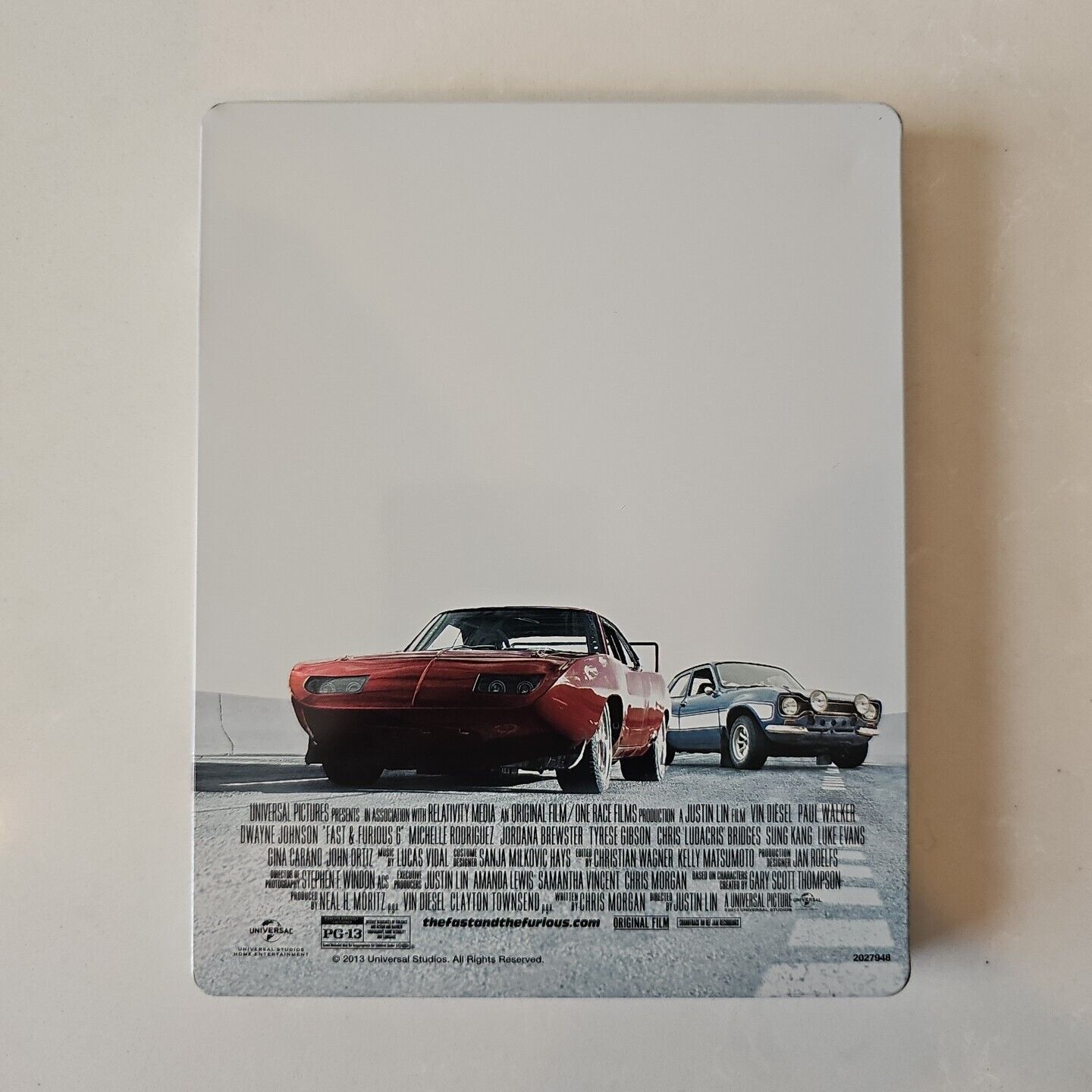 Fast and the furious 6 Steelbook (Blu-Ray, DVD)