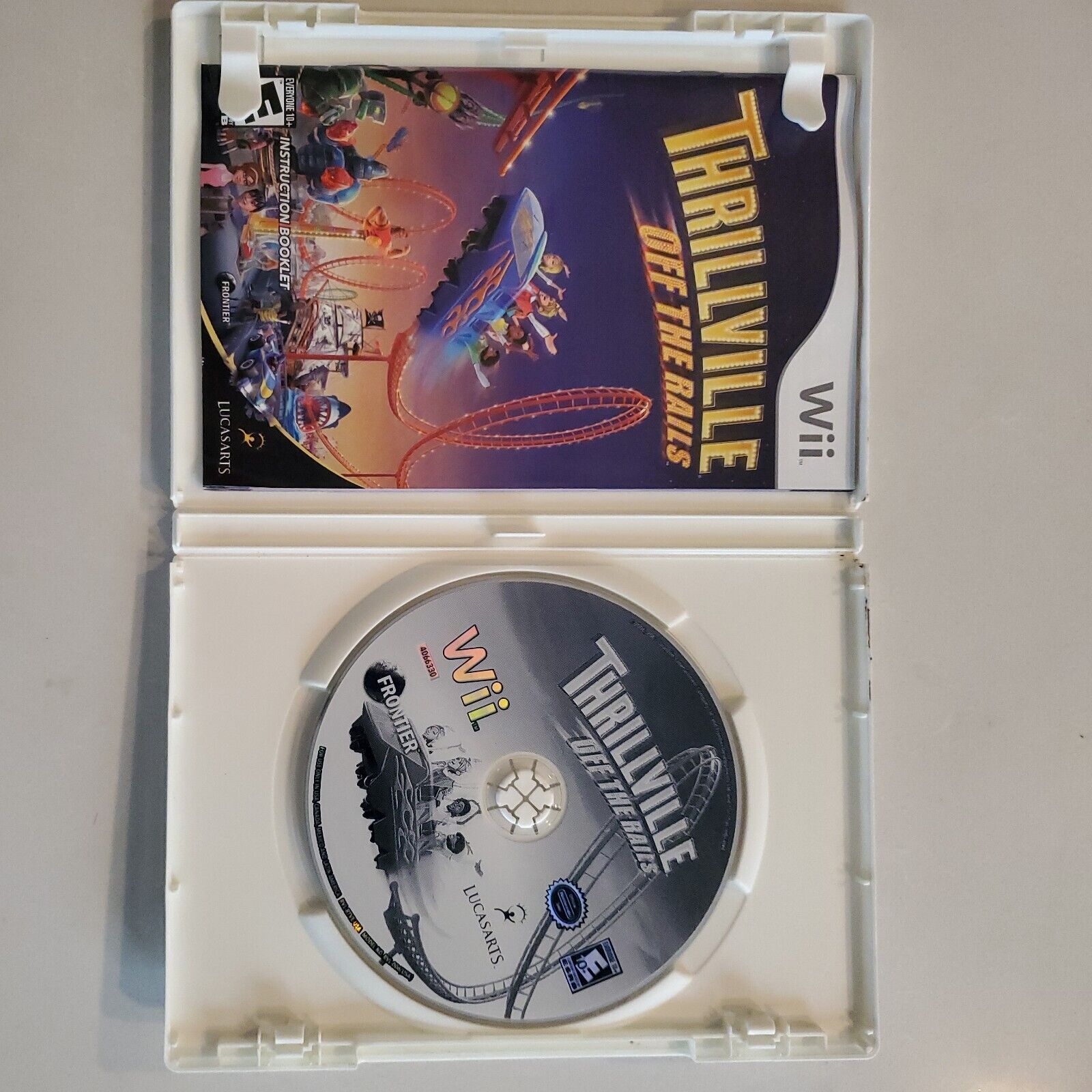 Thrillville: Off the Rails (Nintendo Wii, 2007)