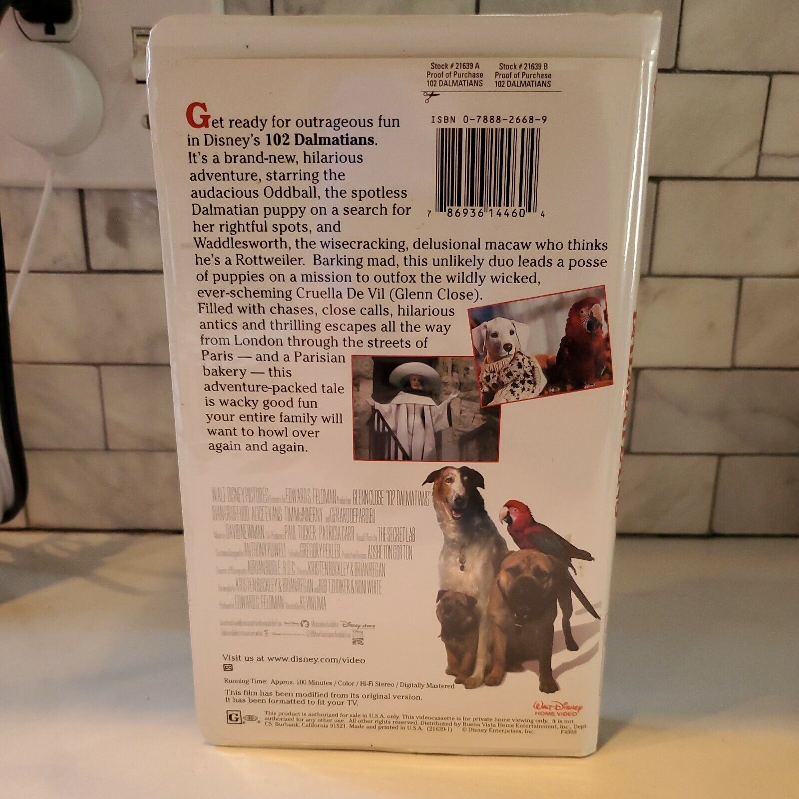 102 Dalmatians (VHS, 2001, Clam Shell)