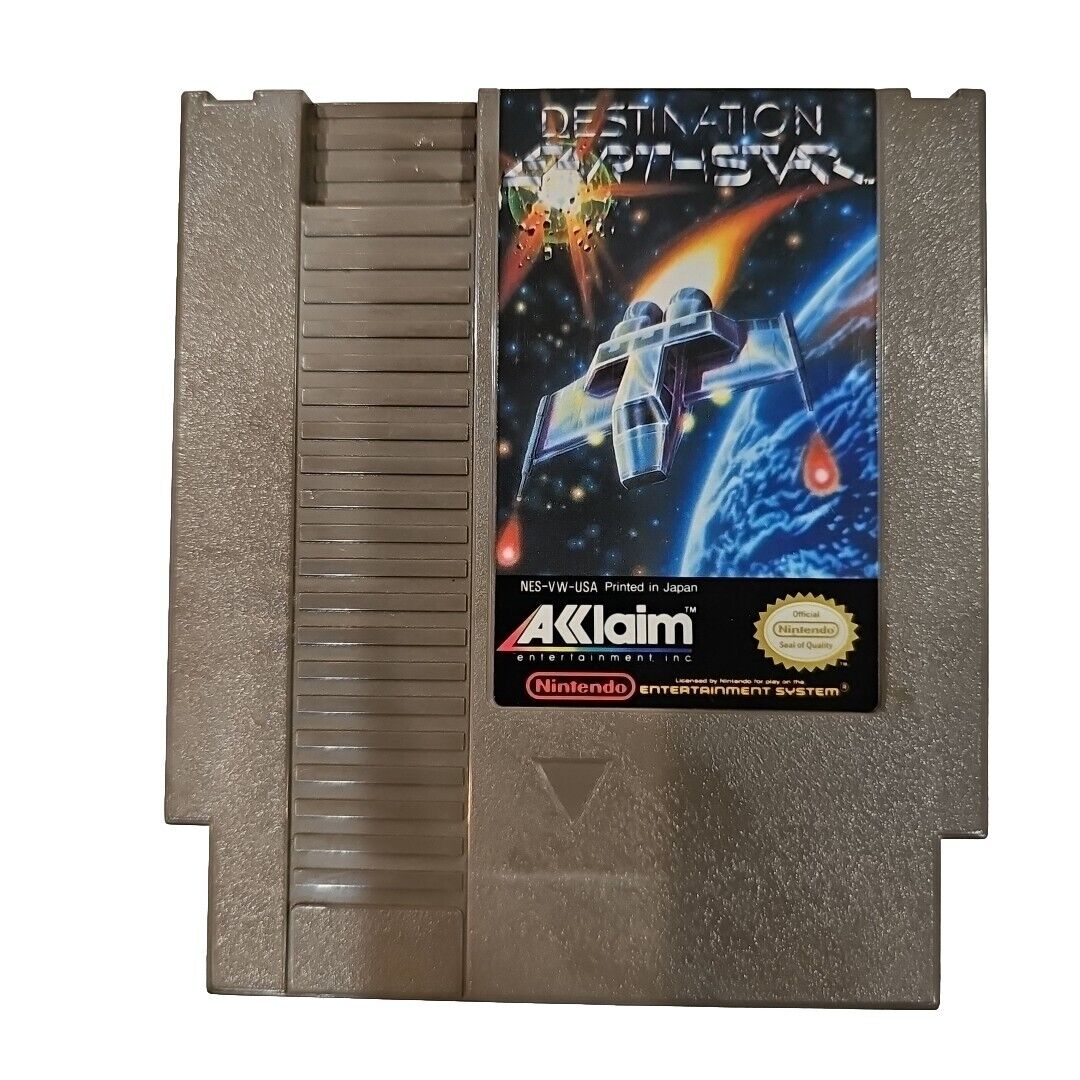 Destination Earthstar NES Cartridge Only, Tested, Nintendo Entertainment System