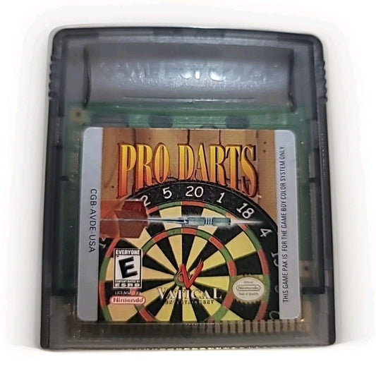 Pro Darts (Nintendo, Game Boy Color, Sports/Pub, 2002) Cartridge Only Tested 