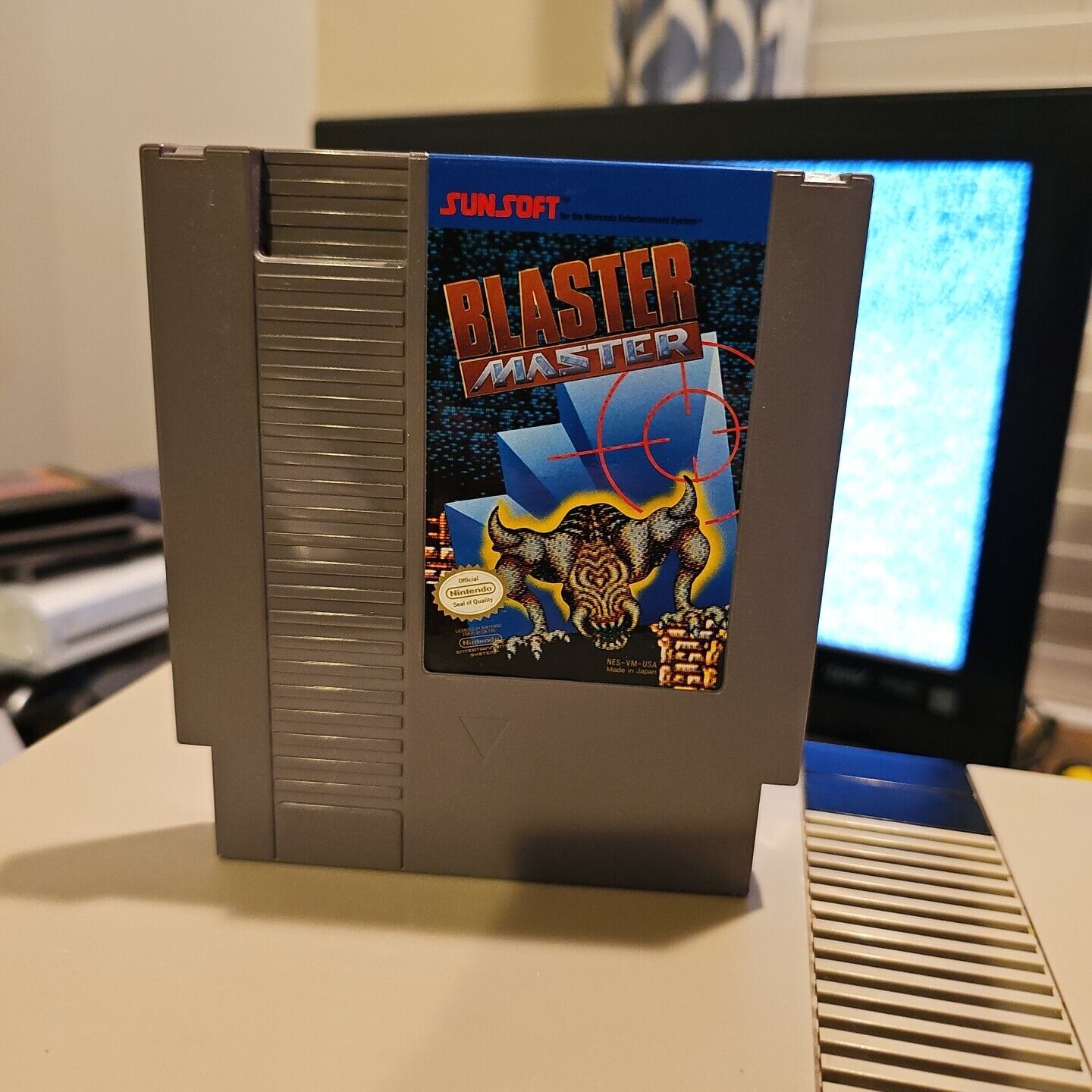 BLASTER MASTER (Nintendo NES) Authentic Game Cart Only Clean & Tested