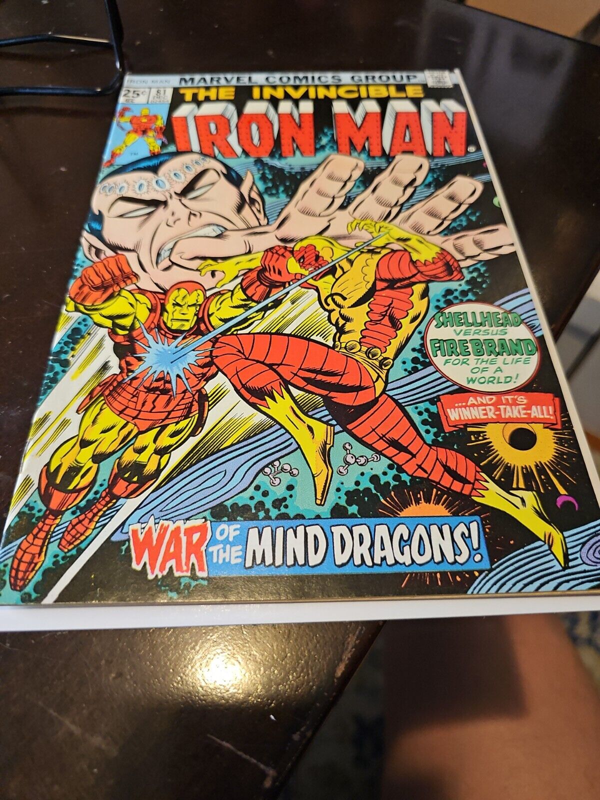 IRON MAN #81 - FINAL SHOWDOWN WITH FIREBRAND AND BLACK LAMA - Beautiful