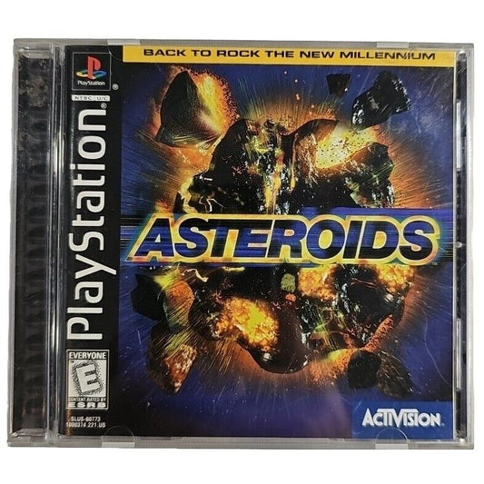 Asteroids (Sony PlayStation 1, 1998) PS1 - Complete - CIB