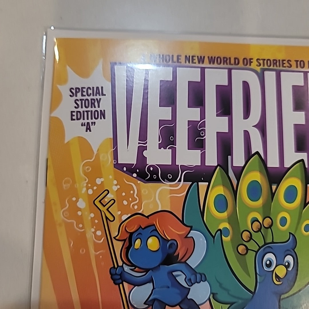 SIGNED! 2025 NYCC Veefriends exclusive Comic And Stickers Walmart NY Comic Con 