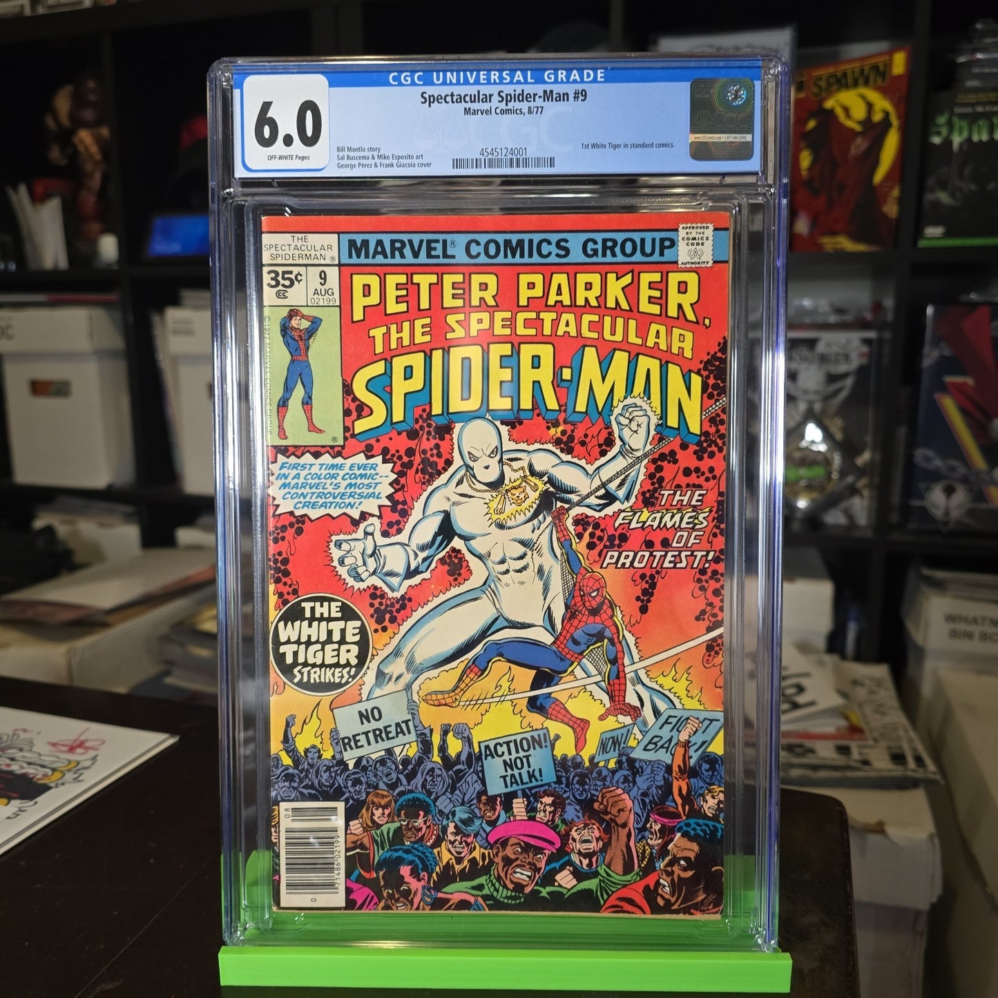 Spectacular Spider-Man # 9 - 35 Cent Price Variant CGC 6.0 RARE