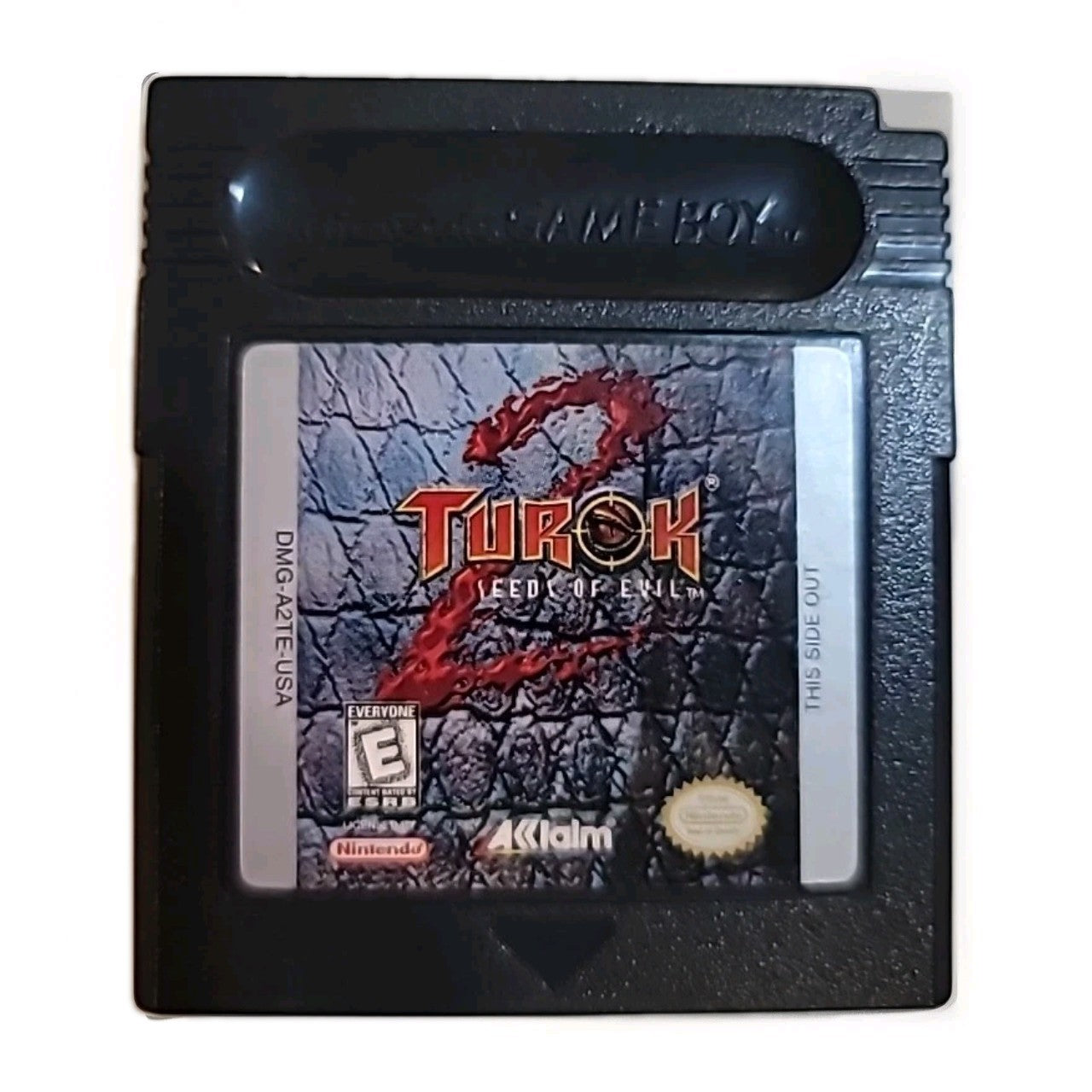 TUROK 2 SEEDS OF EVIL NINTENDO GAMEBOY VIDEO GAME ORIGINAL CARTRIDGE
