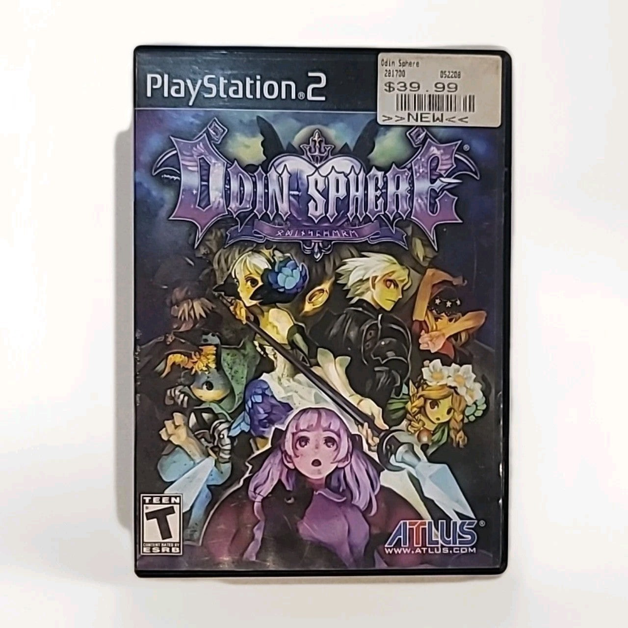 Odin Sphere (Sony PlayStation 2 PS2, 2007) COMPLETE CIB Black Label