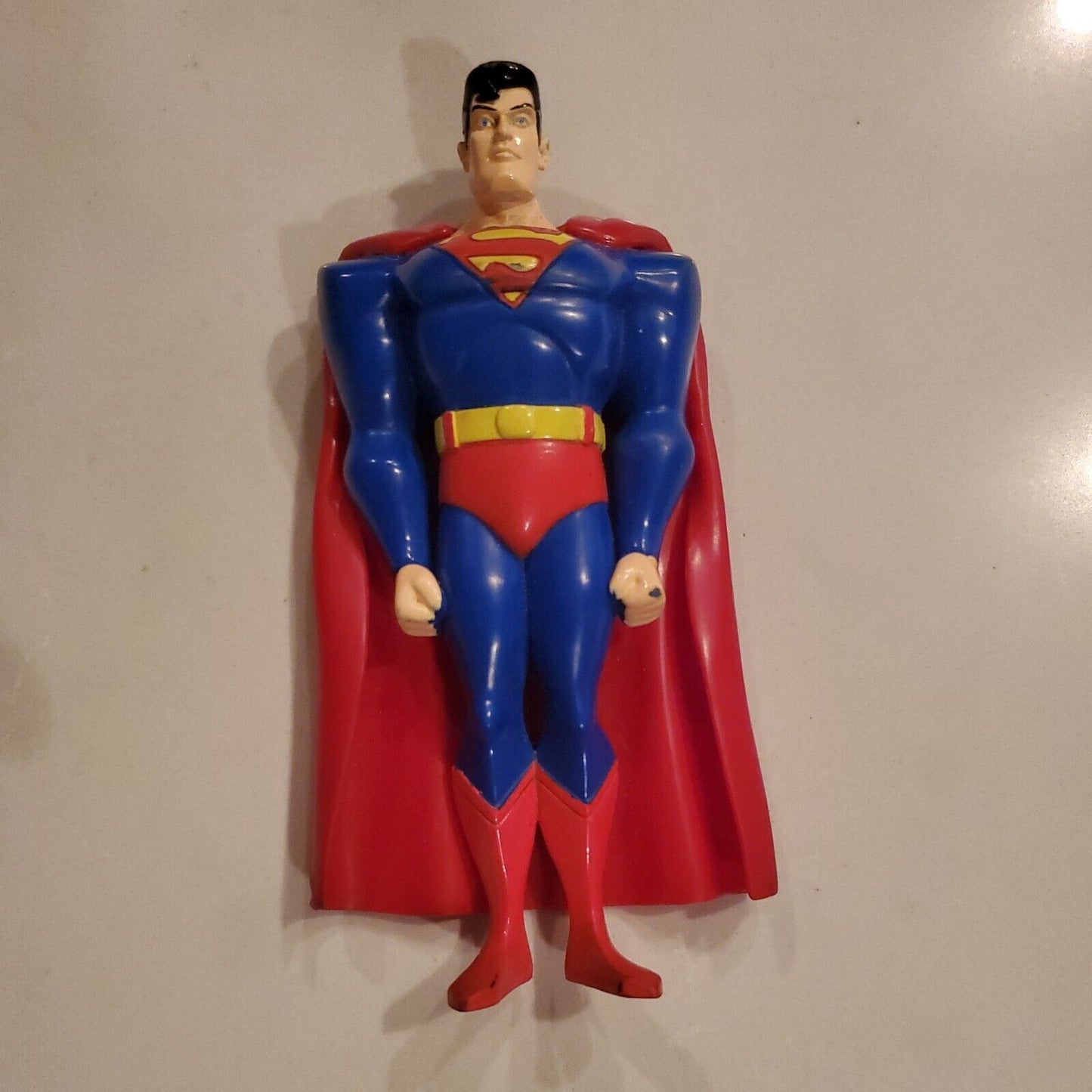 DC Comics Mini Plastic Superman Action Figure Justice league 2 1/2 inches SB10