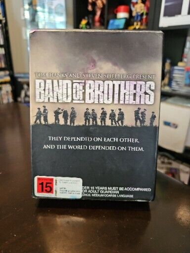 Band Of Brothers  (DVD, 2001) Free Postage Region 4 Vgc 