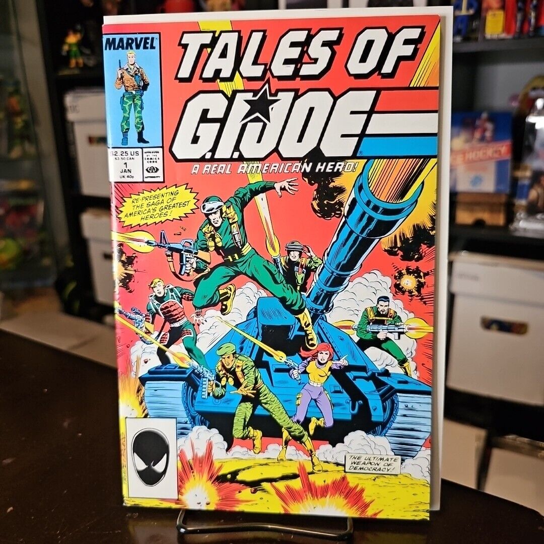 Tales of G.I. Joe #1 A Real American Hero 1988 Marvel Comics 1st App Snake Eyes