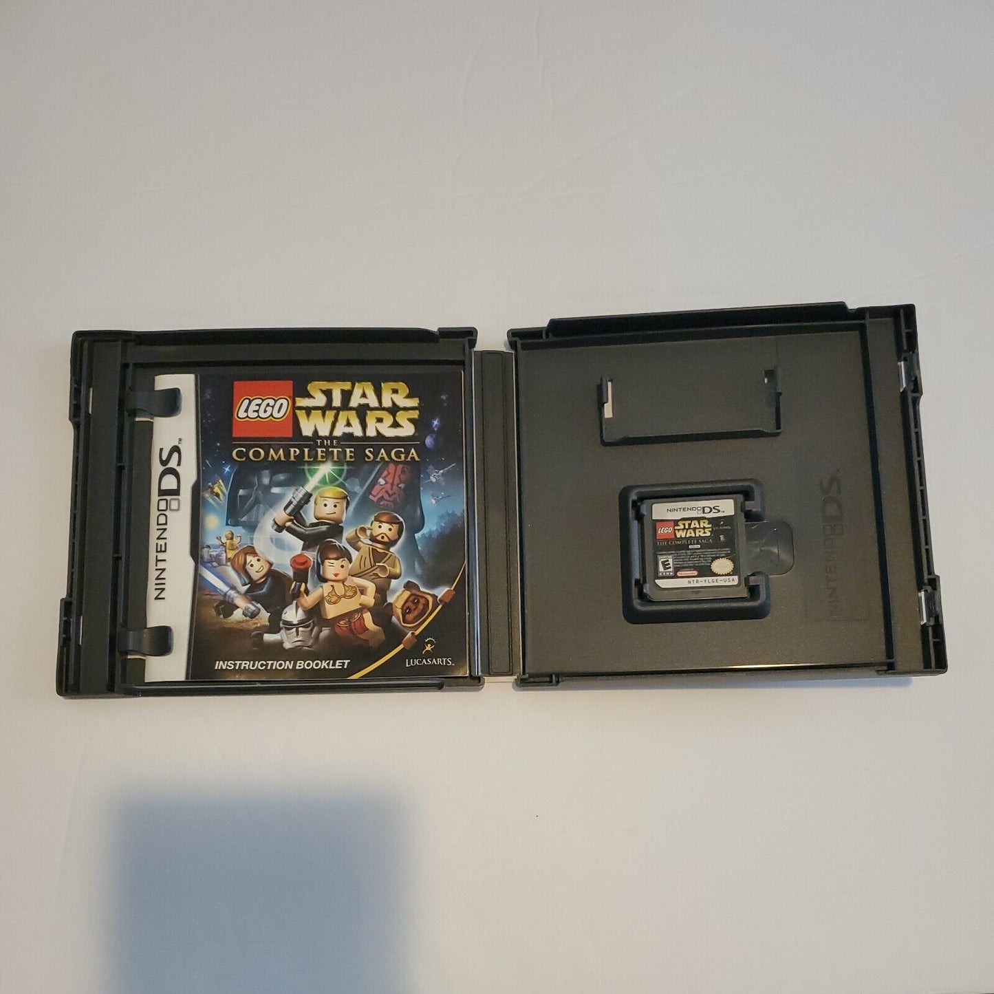 LEGO Star Wars: The Complete Saga (Nintendo DS, 2007) CIB Tested! George Lucas!