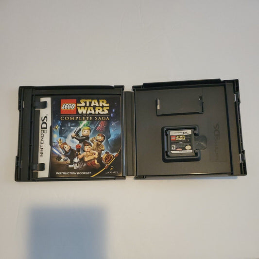 LEGO Star Wars: The Complete Saga (Nintendo DS, 2007) CIB Tested! George Lucas!