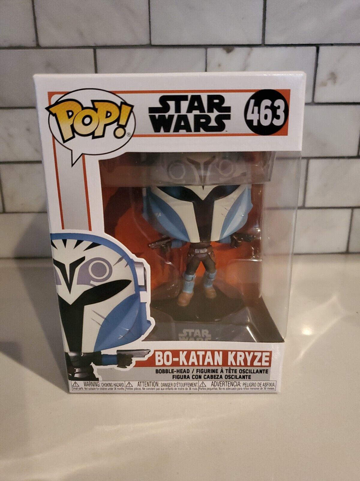 FUNKO Pop! Star Wars Mandalorian #463 BO-KATAN KRYZE 4in Vinyl Figure