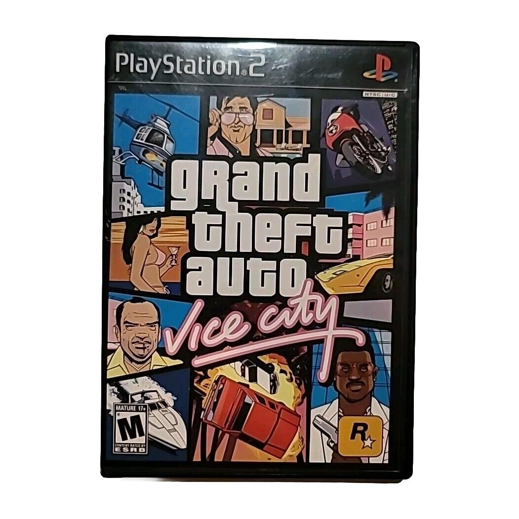 Grand Theft Auto: Vice City (Sony PlayStation 2, 2002) CIB