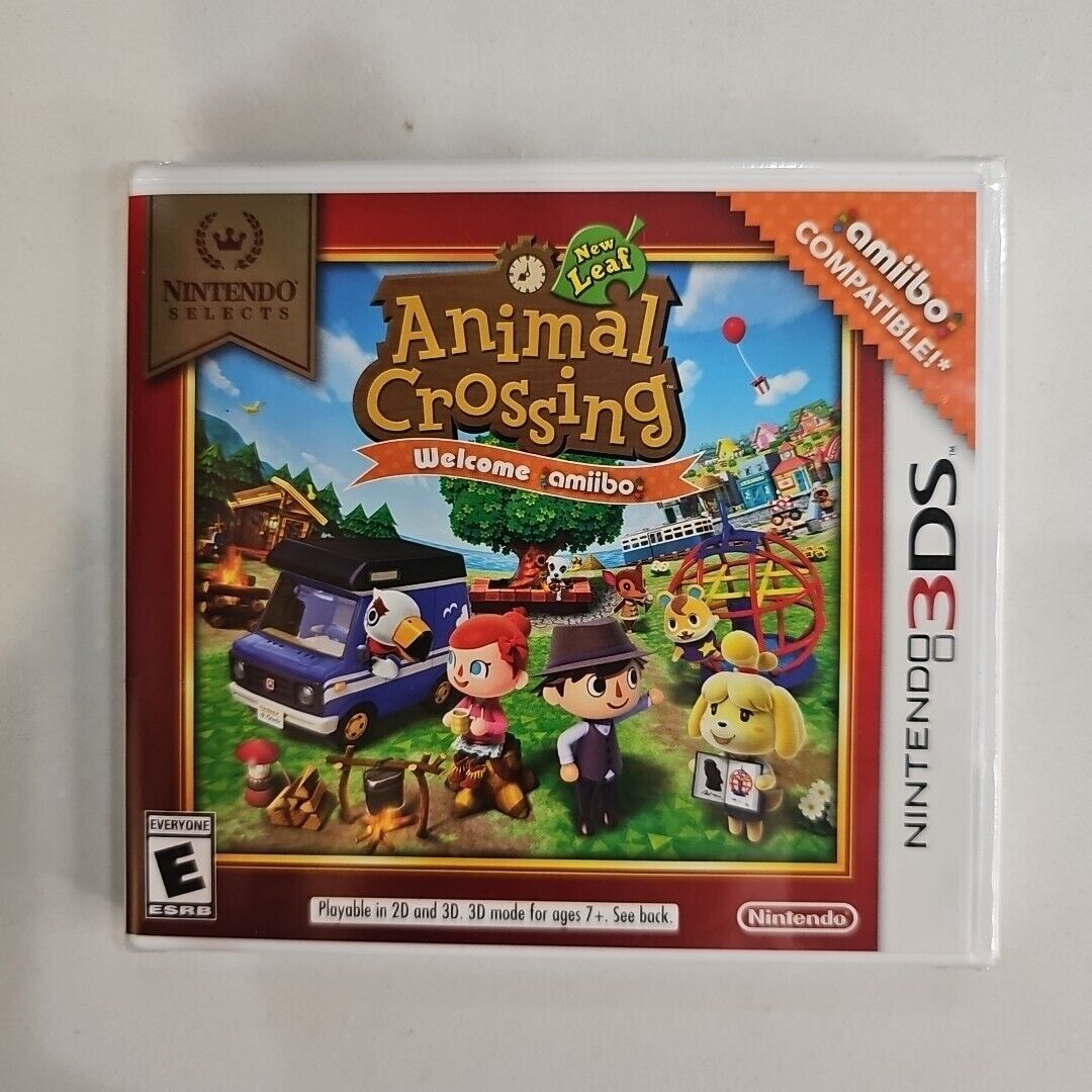 Animal Crossing New Leaf (Nintendo 3DS) BRAND NEW & FACTORY SEALED