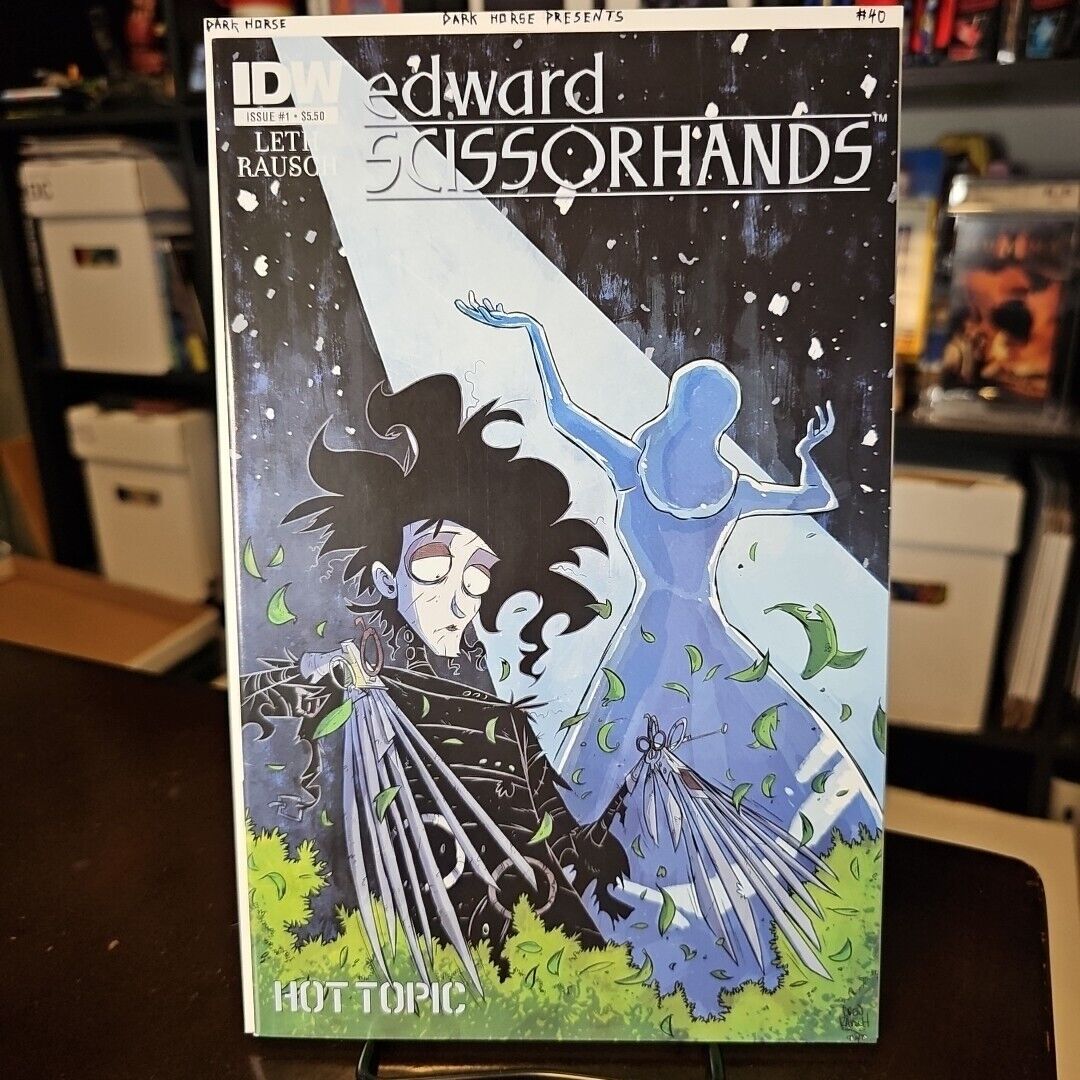 EDWARD SCISSORHANDS #1 Hot Topic Variant FN  IDW COMICS