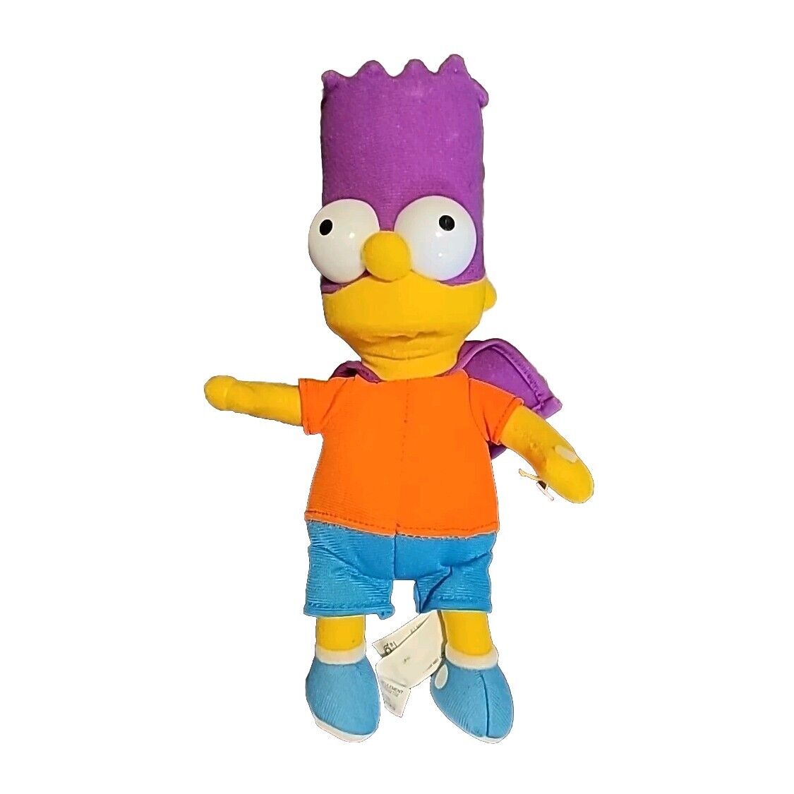 Collectible The Simpsons Bart Simpson "The Bartman" Plush Doll 2005