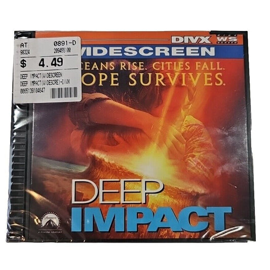 Deep Impact - DIVX Movie Format BRAND NEW SEALED 