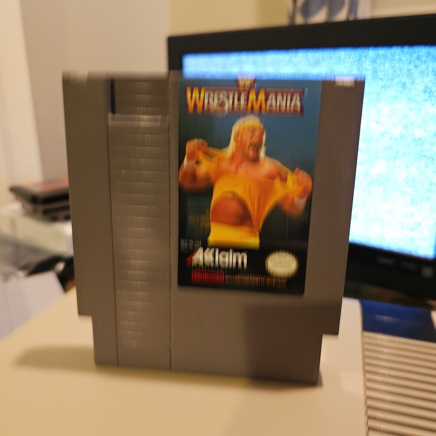 WWF WrestleMania (Nintendo Entertainment System, 1988) With Sleeve