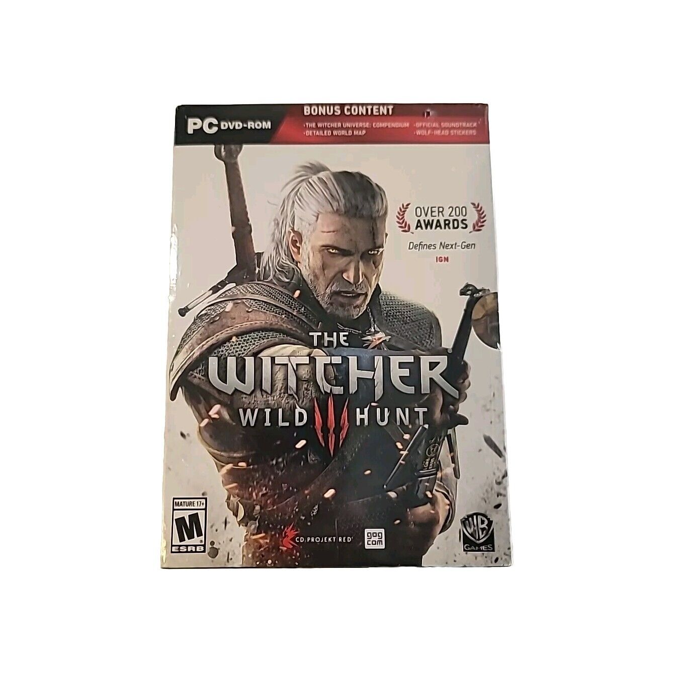 The Witcher 3: Wild Hunt PC DVD-ROM *NEW SEALED 