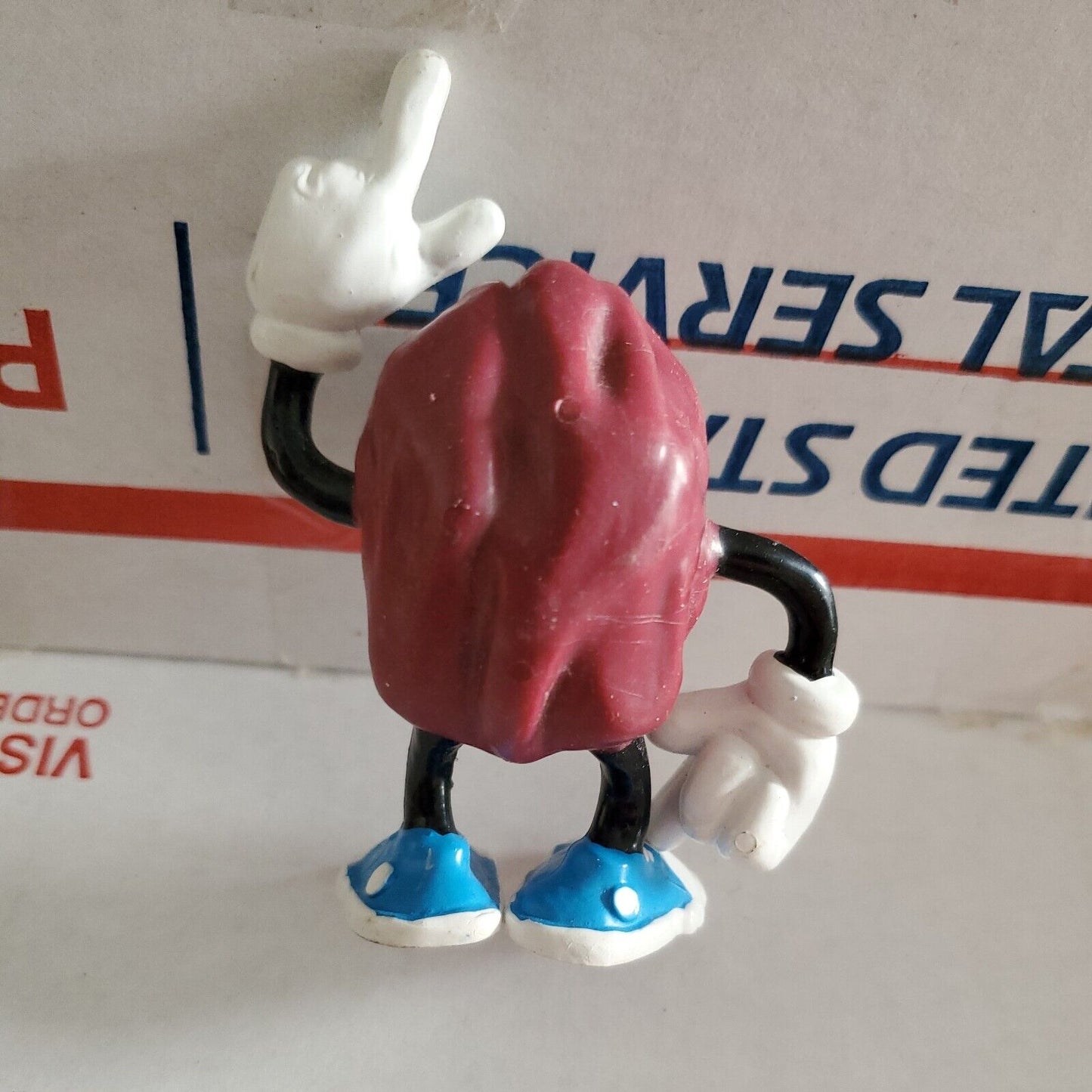 Vintage 1987 California Raisins Dancer Figure Toy M1