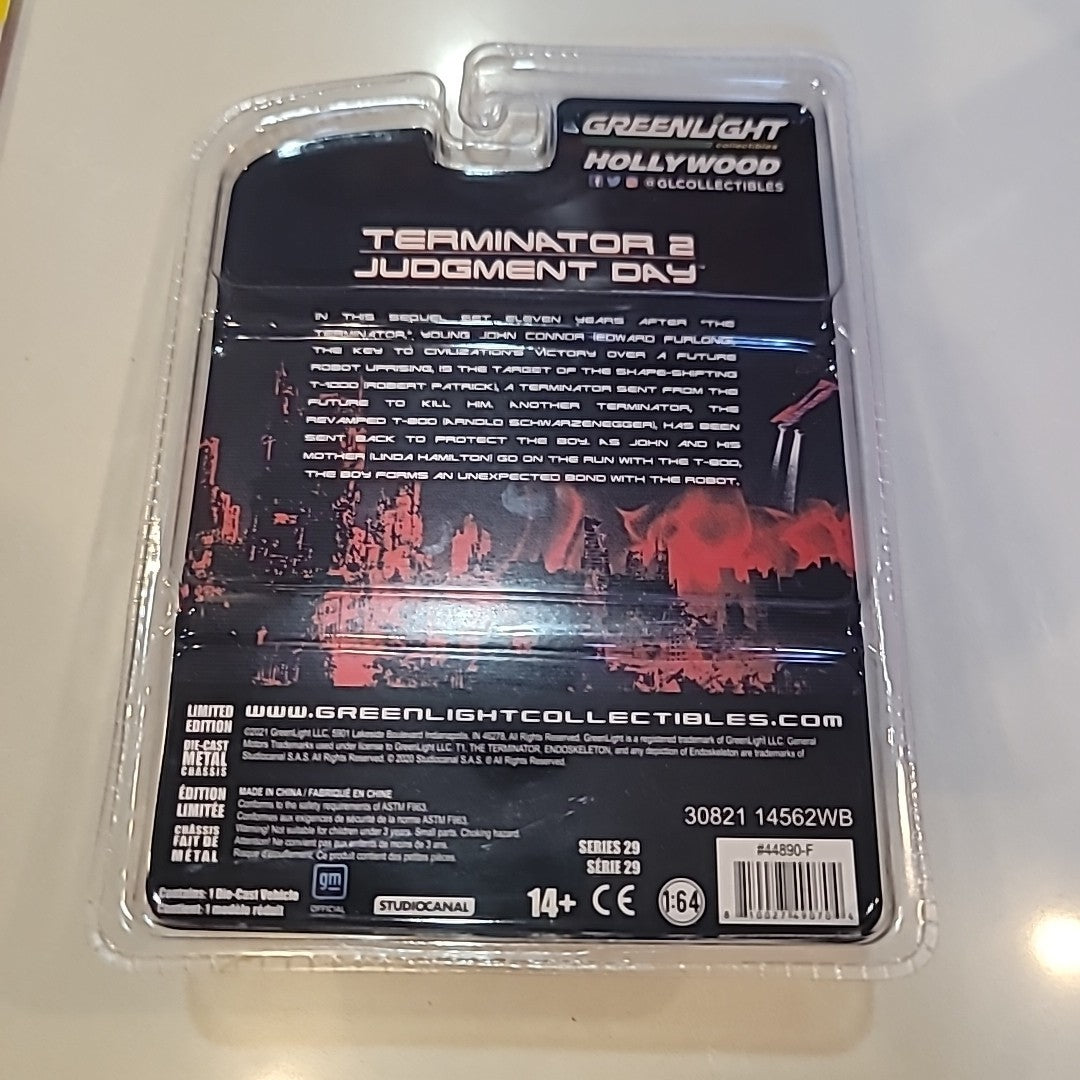 2022 GREENLIGHT HOLLYWOOD 29 TERMINATOR 2: JUDGEMENT DAY 1987 CHEVROLET CAPRICE