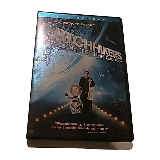 The Hitchhiker's Guide to the Galaxy (DVD, 2005) Full Screen