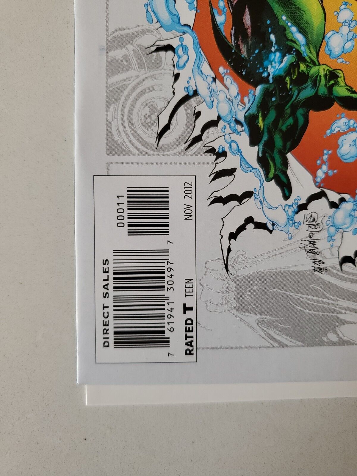 AQUAMAN  (2011 Series)  (DC NEW52) #0 Near Mint NM Comic Book