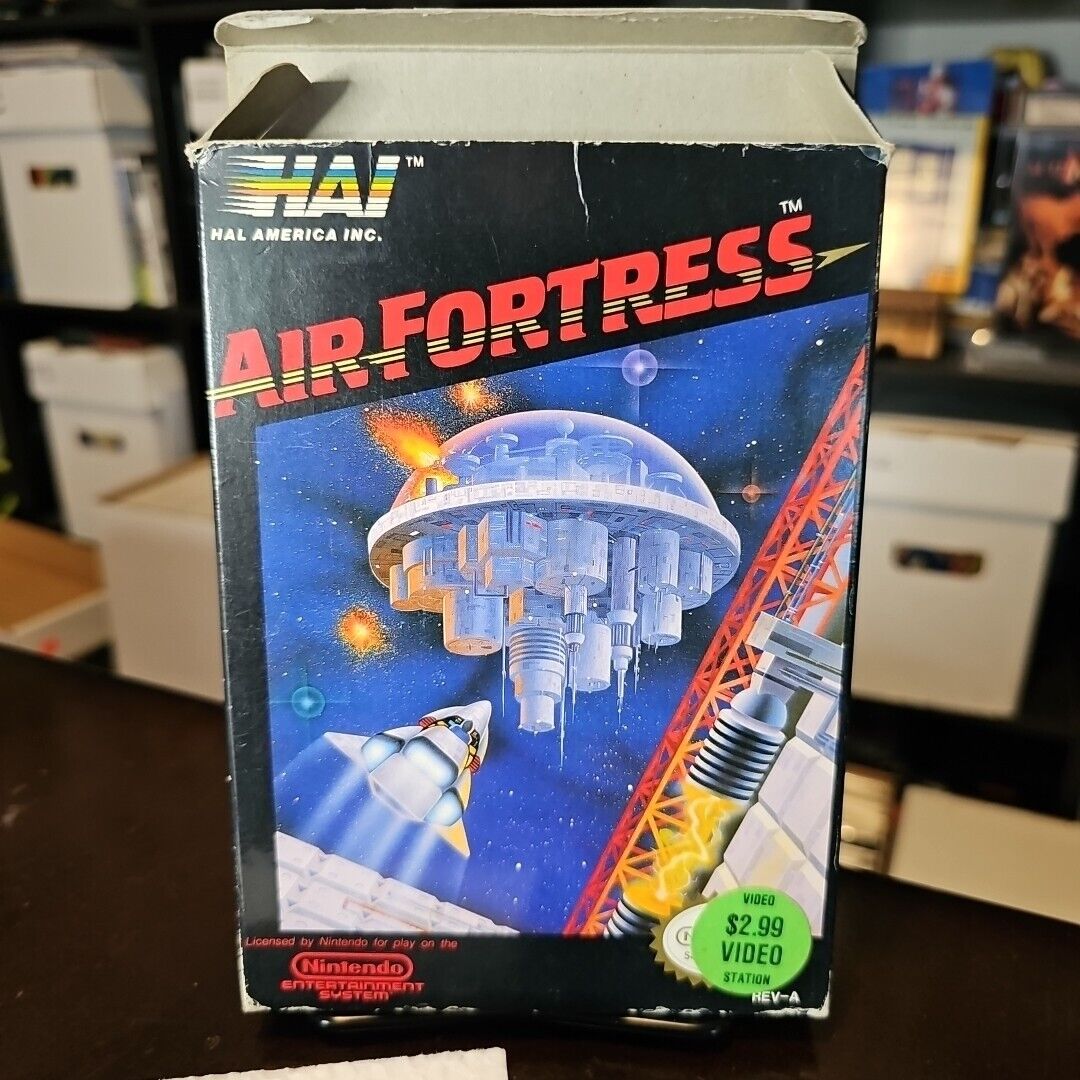 Air Fortress Nintendo NES Video Game HAL 1989 No MANUAL