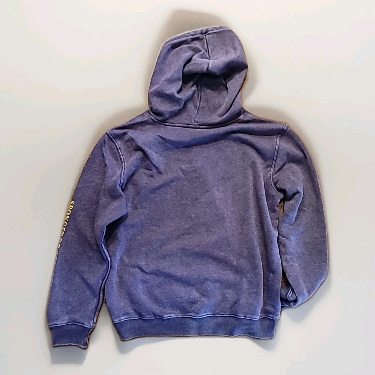 Nickelodeon SpongeBob Squarepants Women's Hoodie Size L Acid Wash Purple