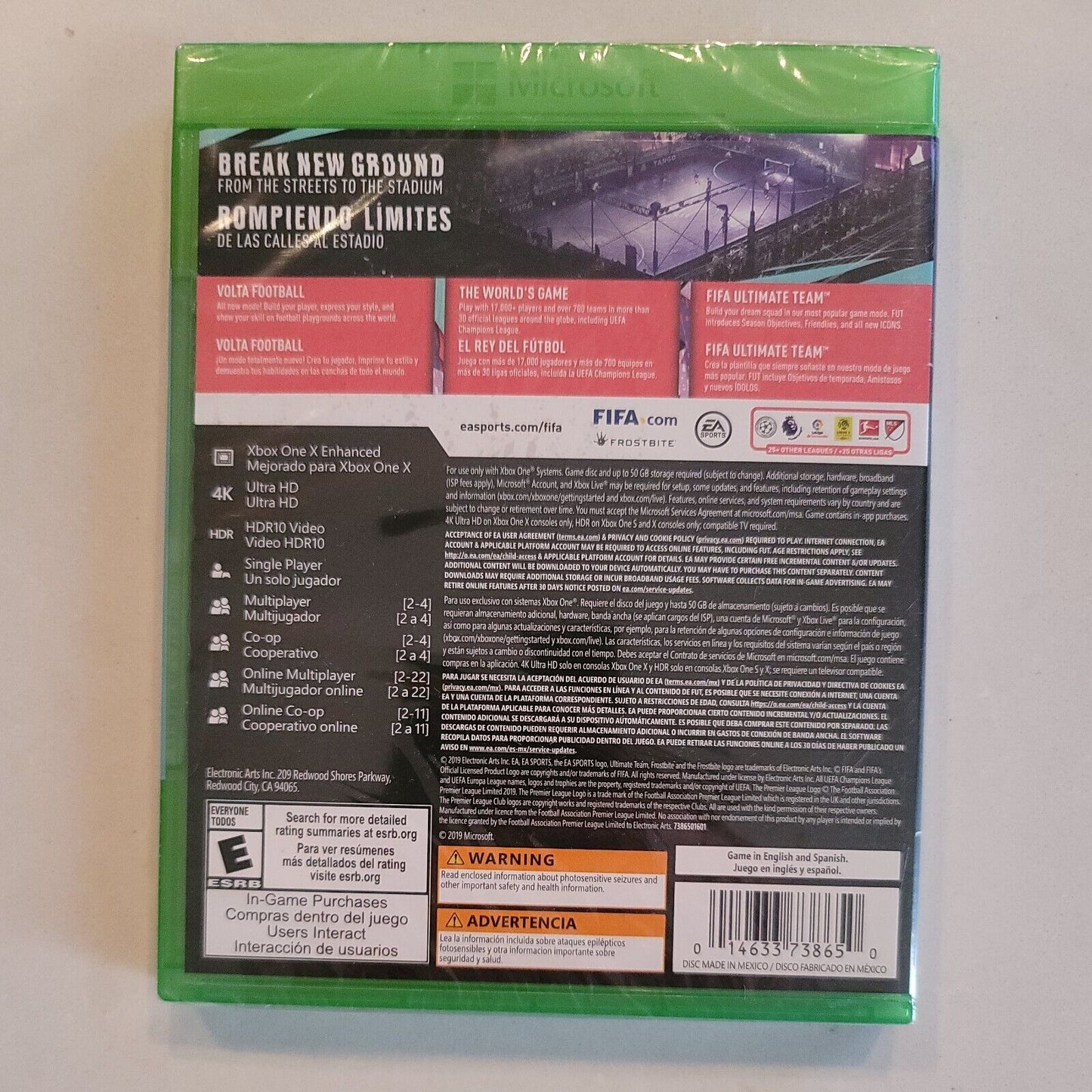 FIFA 20 Standard Edition - Microsoft Xbox One World Cup Soccer Futbol Game BB3