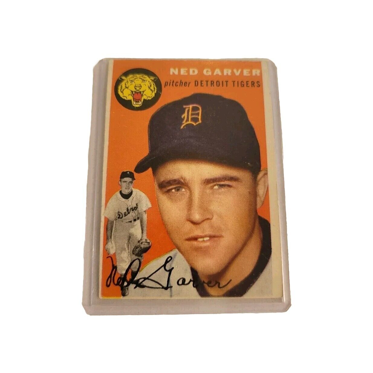 1954 Topps Ned Garver Baseball Card #44 