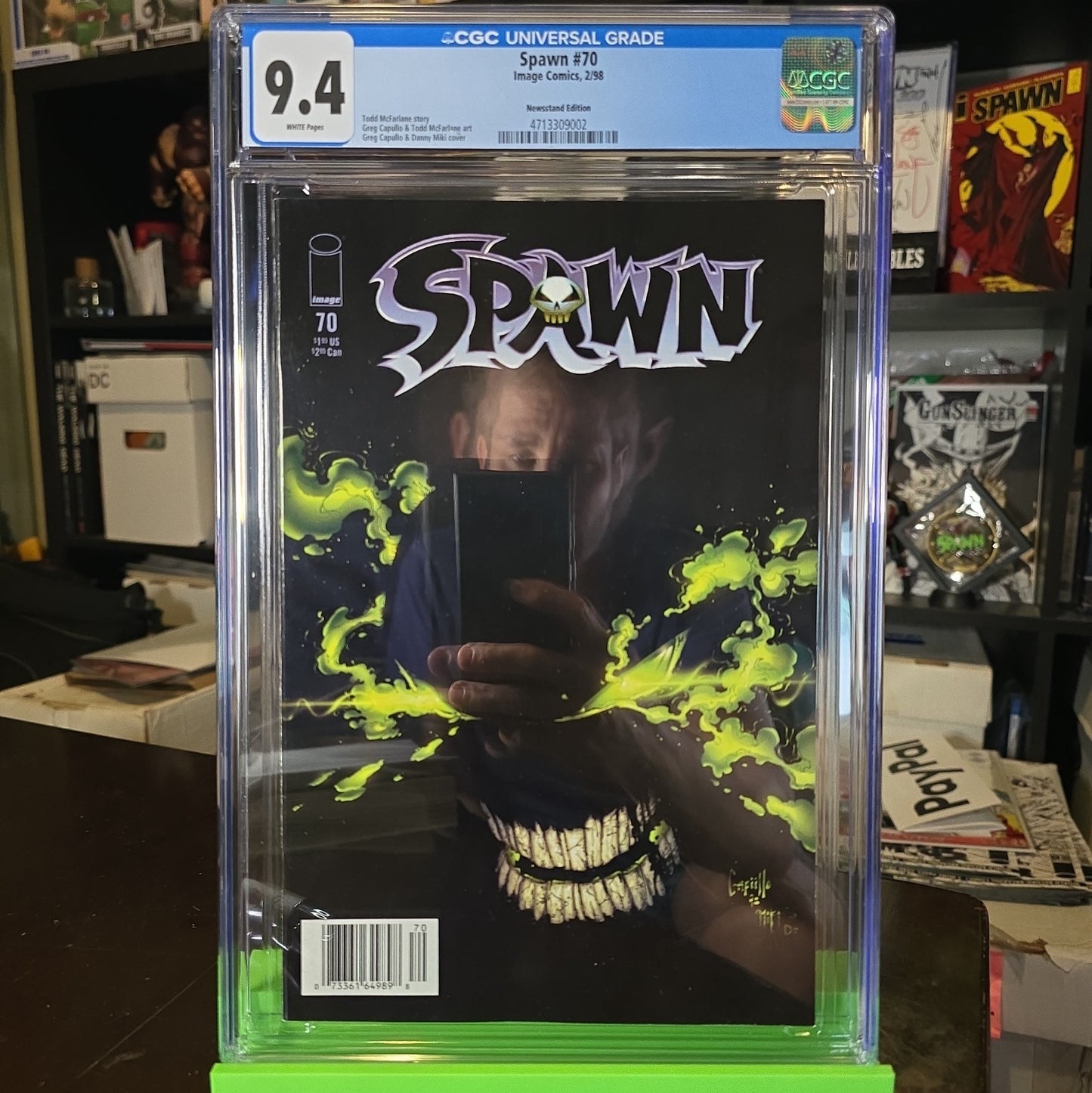 Spawn #70N CGC 9.4 1998 NEWSSTAND 