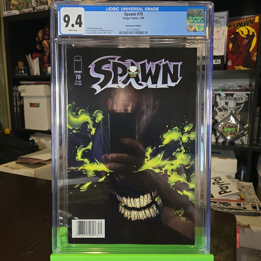 Spawn #70N CGC 9.4 1998 NEWSSTAND 