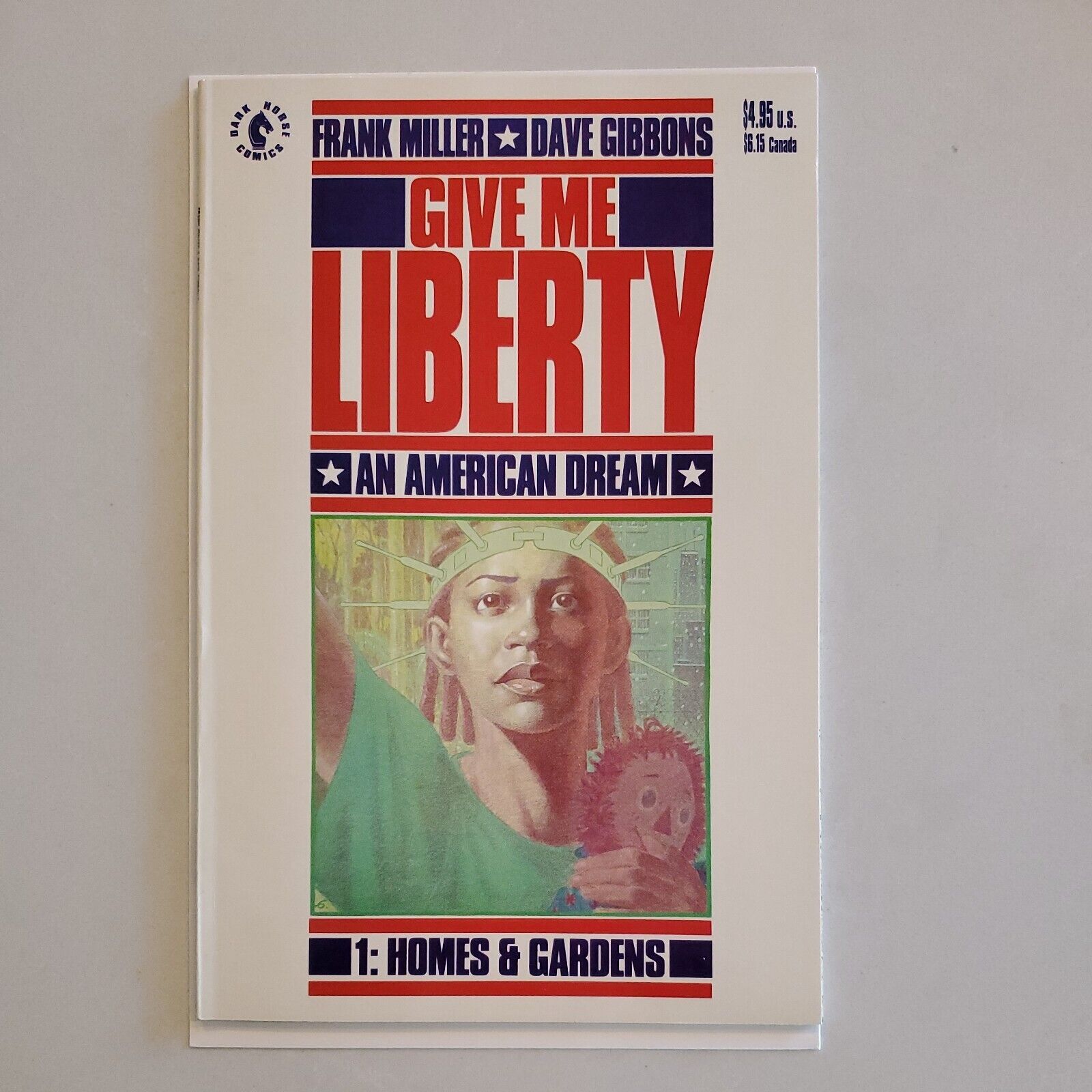 Give Me Liberty #1 VF Frank Miller Dark Horse Comics 1st App Martha 1st Print