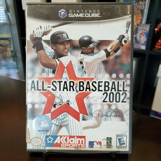 ALL-STAR BASEBALL 2002 game complete in case Nintendo GAMECUBE