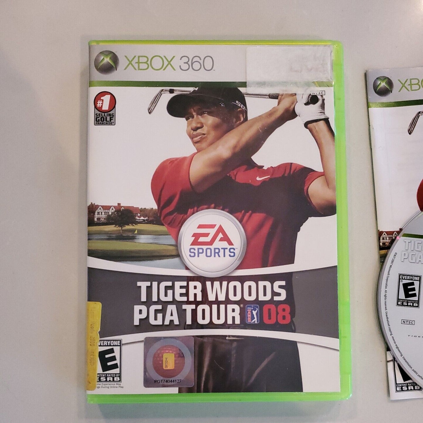 TIGER WOODS PGA TOUR 08 (2008) XBOX 360 [COMPLETE] Good & Tested