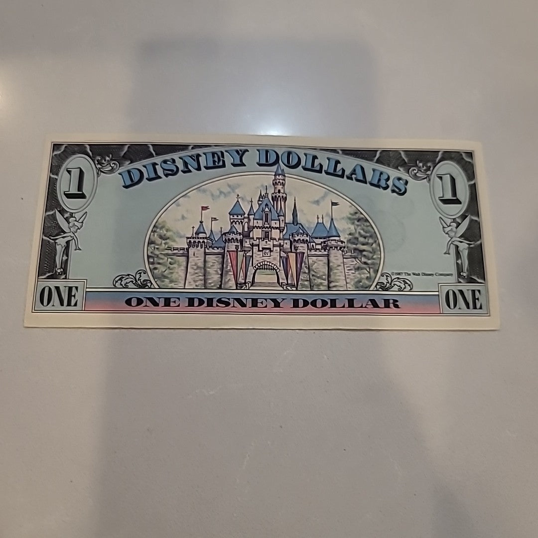 Mickey Mouse Disney Dollar 1987 $1