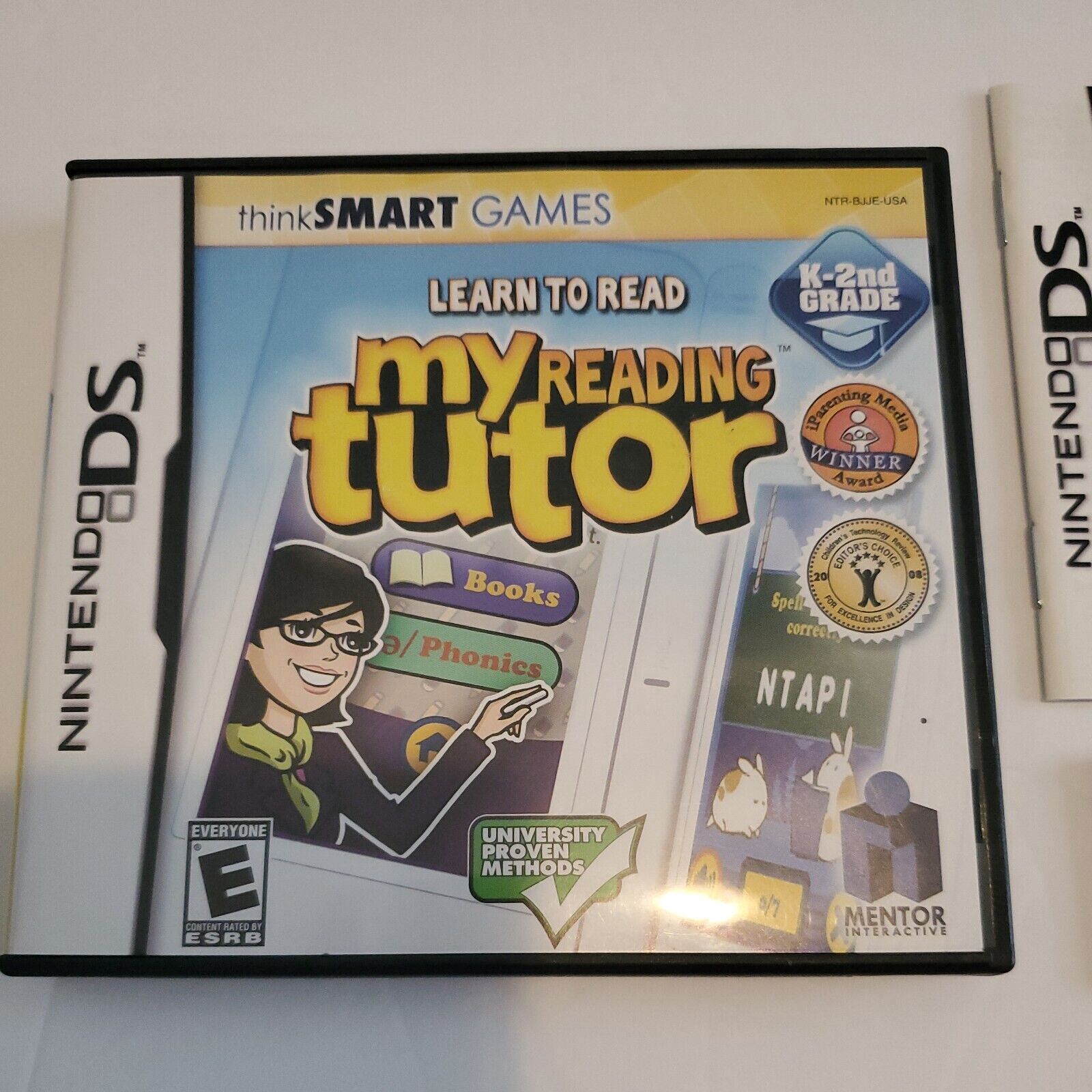 My Reading Tutor Kindergarten to Second Grade Nintendo DS CIB Complete