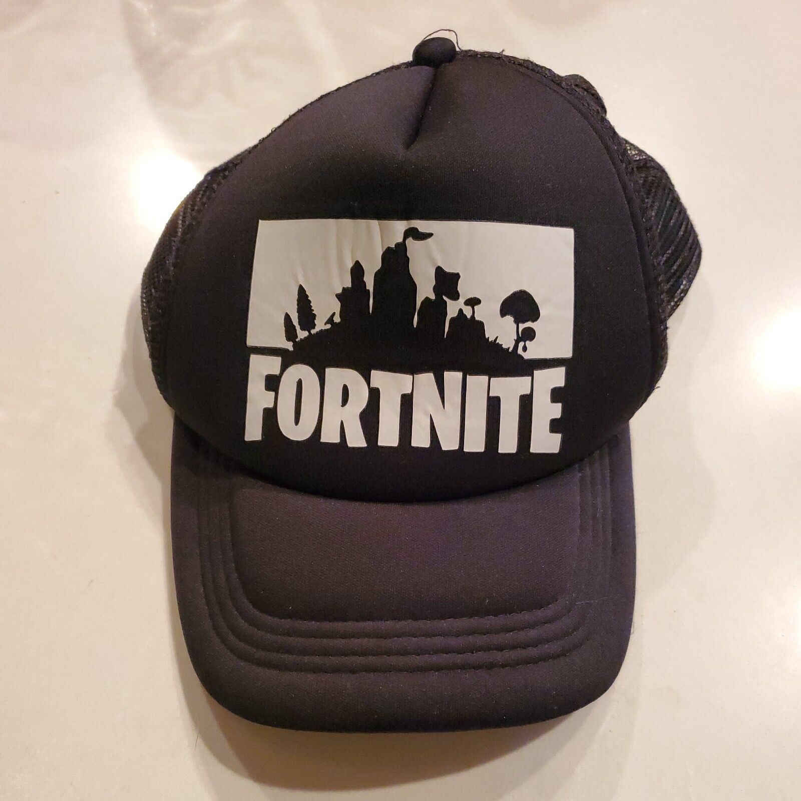 Fortnite Hat Baseball Cap Black Snapback Truckers Cap Adjustable BB1