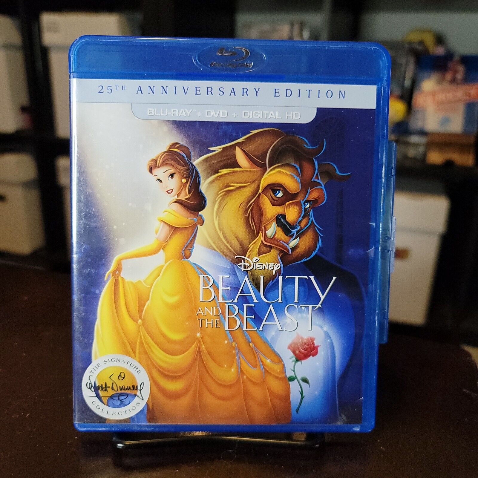 Beauty and the Beast 25th Anniversary Edition Blu-ray, 2016 Signature Collection