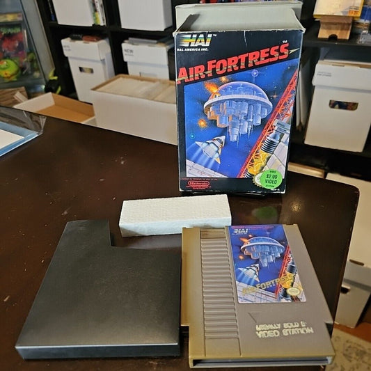 Air Fortress Nintendo NES Video Game HAL 1989 No MANUAL